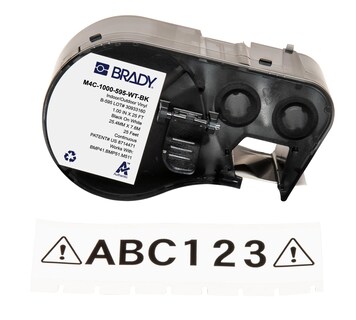 Foto 1 | Foto 1 | Etiquetas De Vinilo Brady Authentic Para Todo Tipo De Clima, 2,54 Cm De Ancho X 7,62 M - Venta Internacional.