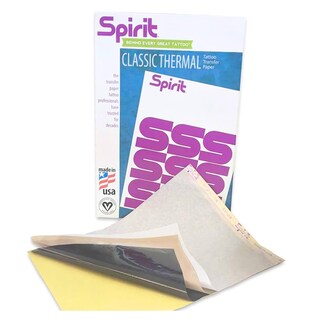 Foto 6 | Foto 6 | Papel Térmico Para Transferencia De Tatuajes Spirit Classic, 100 Hojas - Venta Internacional.
