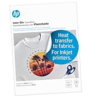 Foto 1 | Foto 1 | Iron-on Transfers Hp C6049a Para Impresoras De Inyección De Tinta, 12 Hojas - Venta Internacional.