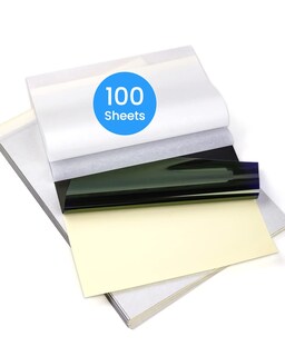 Foto 1 | Foto 1 | Papel De Transferencia De Tatuajes Phomemo, 100 Hojas, Tamaño A4 - Venta Internacional.