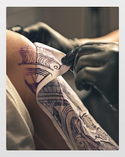 Foto 5 | Foto 5 | 35 Hojas De Papel Para Tatuajes Phomemo, Papel De Transferencia De Tatuajes Para Tatuar, Compatible - Venta Internacional.