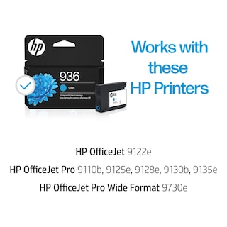 Foto 2 | Foto 2 | Cartucho de Tinta HP 936 Cyan para OfficeJet 9120 9110 9120 9130 9730 - Venta Internacional