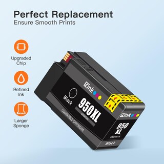 Foto 4 | Foto 4 | Cartucho De Tinta E-z Ink Compatible Para Hp 950xl 951xl, Paquete De 4 - Venta Internacional.