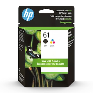 Foto 1 | Foto 1 | Cartuchos De Tinta Hp 61 Negro/tricolor (paquete De 2) Para Deskjet - Venta Internacional.
