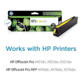 Foto 2 | Foto 2 | Cartucho De Tinta Hp 971x De Alto Rendimiento Amarillo Officejet Pro - Venta Internacional.