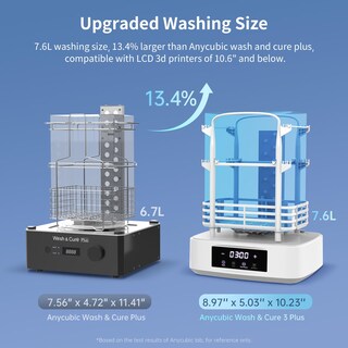 Foto 2 | Foto 2 | Máquina De Lavado Y Curado Anycubic Wash & Cure Plus 3.0 Para Impresora 3d- Venta Internacional