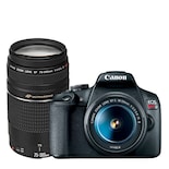 Cámara Canon Eos Rebel T7 Ef-s 18-55mm más Ef 75-300mm F/4-5.6 Iii Kit