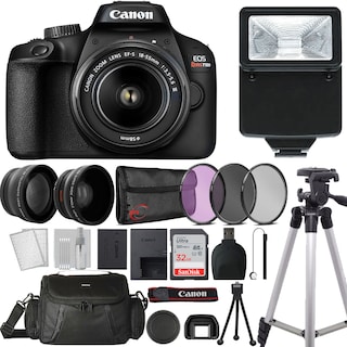 Foto 1 | Foto 1 | Cámara Canon Eos Rebel T100 Con Lente 18-55 Mm Iii Reacondicionada - Venta Internacional.