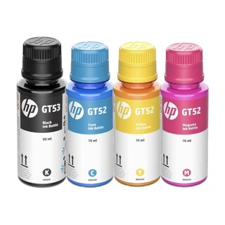 Foto 1 | Foto 1 | Tintas Impresora HP 4 Pack = 3 Color (GT52) + 1 Negra (GT53)