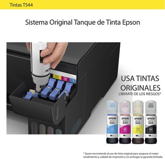 Foto 3 | Foto 3 | Botella De Tinta Epson Ecotank T544 Cyan 65ml Original - Venta Internacional.