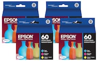 Cartucho De Tinta Epson 60 Durabrite Ultra De Capacidad Estándar (paquete De 4) - Venta Internacional.