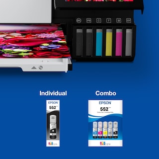 Foto 6 | Foto 6 | Botella de Tinta Epson 552 Ecotank Amarilla 70 ml - Venta Internacional