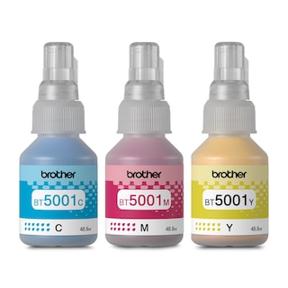 Foto 3 | Foto 3 | Kit De 3 Botellas De Tinta Brother Bt5001 Para 5,000 Páginas, Tricolor