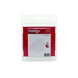 Foto 1 | Foto 1 | Paquete De Tarjetas Pvc Badgy Blancas 100 Piezas Para Impresoras Badgy Evolis 100 200 Cbgc0020w