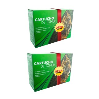 Foto 1 | Foto 1 | Pack de 2 Tóners ML-1610 compatibles con Dell ML-1620, 1640, 1642, 1646 Negro