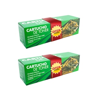 Foto 1 | Foto 1 | Tóner Negro W1105X Compatible con HP 107/ MFP 135/ MFP 137/ 107W/ 107A 2 Piezas