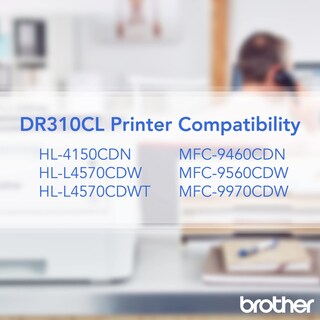 Foto 5 | Foto 5 | Unidad De Batería Brother Dr310cl Negra Con Capacidad Para 25 000 Páginas - Venta Internacional.