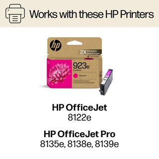 Foto 2 | Foto 2 | Cartucho De Tinta Hp 923e Evomore Magenta Para Officejet 8120 - Venta Internacional.
