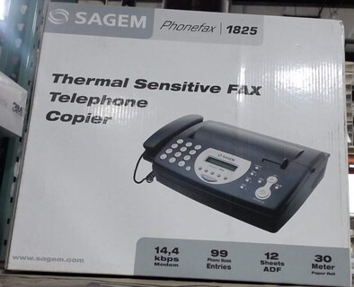 Foto 1 | Foto 1 | Máquina De Fax Sagem 1825 Phonefax Hfc242 Negra - Venta Internacional.