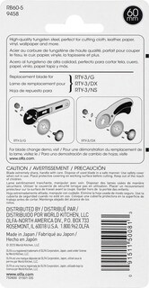 Foto 3 | Foto 3 | Cuchillas De Repuesto Olfa, 60 Mm, Acero Tungsteno, 5 Unidades - Venta Internacional.