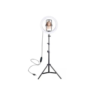 Foto 1 | Foto 1 | Ring Light + Trípode De 26 Cm Para Fotografía Y Vídeo - Venta Internacional.