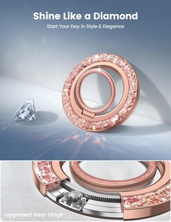 Foto 4 | Foto 4 | Soporte Para Anillo De Teléfono Lamicall Magnetic Twinkle Para Iphone - Venta Internacional.