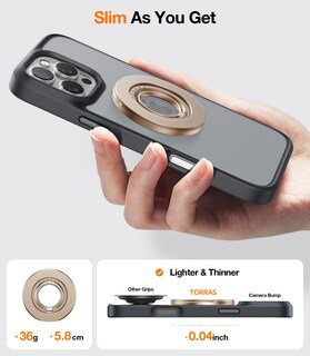 Foto 4 | Foto 4 | Soporte De Anillo Con Agarre Para Teléfono Torras Thin Fit Para Magsafe 2025 - Venta Internacional.