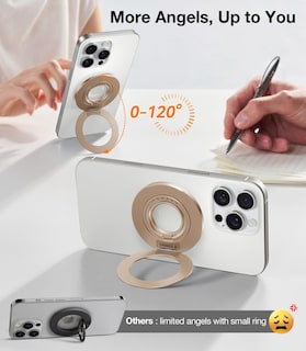 Foto 7 | Foto 7 | Soporte De Anillo Con Agarre Para Teléfono Torras Thin Fit Para Magsafe 2025 - Venta Internacional.
