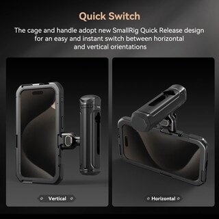 Foto 7 | Foto 7 | Kit De Funda Para Teléfono Smallrig Para Iphone 15 Pro Con Asa Inalámbrica - Venta Internacional.