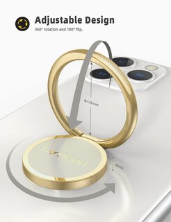 Foto 5 | Foto 5 | Soporte De Anillo Para Teléfono Lamicall Gold Universal Para Iphone Y Android - Venta Internacional.
