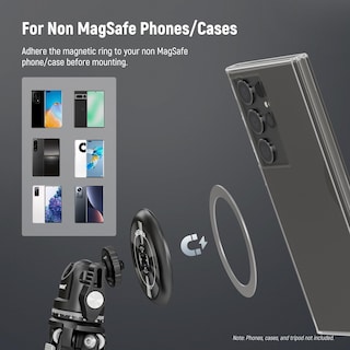 Foto 4 | Foto 4 | Adaptador Magnético De Trípode Para Teléfono Neewer Pa010 Para Iphone - Venta Internacional.