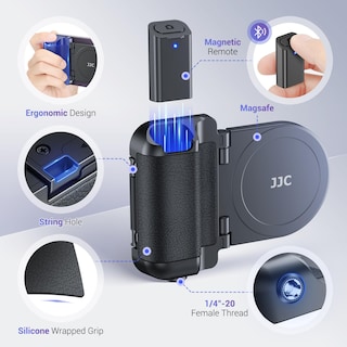 Foto 4 | Foto 4 | Empuñadura Magnética Para Cámara De Teléfono Jjc Msg-p1 Para Iphone Android - Venta Internacional.