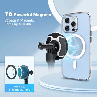 Foto 3 | Foto 3 | Soporte De Teléfono Y Escritorio Jjc Strong Magnético Con Magsafe Para Iphone - Venta Internacional.