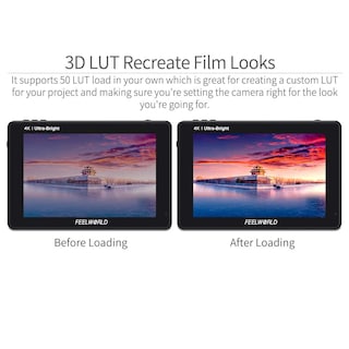 Foto 4 | Foto 4 | Cámara Y Monitor De Campo Feelworld Lut7 De 7 Pulgadas, Ultrabrillante, 2200 Nit - Venta Internacional.