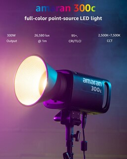 Foto 2 | Foto 2 | Luz De Vídeo Led Aputure Amaran 300x Rgb 2500k-7500k Con Ajuste G/m - Venta Internacional.