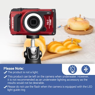 Foto 7 | Foto 7 | Anillo Guía De Luz Led Jjc Mrl-tg1 Para Cámaras Digitales Olympus Tough Tg-7 Tg-6 Tg-5 Tg-4 Tg-3 Tg-2 - Venta Internacional.