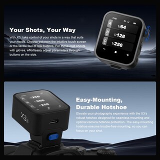Foto 2 | Foto 2 | Disparador De Flash Inalámbrico Godox X3s X3-s Ttl Para Cámara Sony - Venta Internacional.