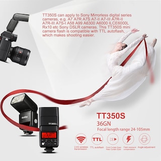 Foto 2 | Foto 2 | Cámara Flash Godox Tt350s Para Cámara Sin Espejo Sony - Venta Internacional.