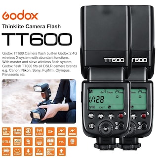 Foto 2 | Foto 2 | Flash Speedlite Godox Tt600 2.4g Inalámbrico Para Canon Nikon - Venta Internacional.