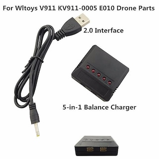 Foto 2 | Foto 2 | Interfaz Balance Charger 2.0 5 en 1 para Wltoys V911 E010 - Venta Internacional