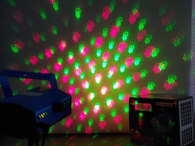 Foto 4 | Foto 4 | PROYECTOR LASER NAVIDEÑO ROJO Y VERDE PARA DECORACION