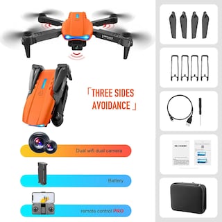 Foto 5 | Foto 5 | Drone Huoguo Mini Con Cámara Dual 4k Hd Fpv Para Niños Mayores De 14 Años - Venta Internacional.