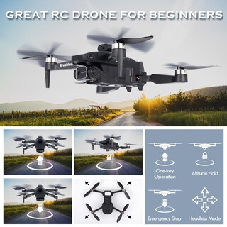 Foto 4 | Foto 4 | Drone Goolrc Con Cámara 1080p Hd Fpv Plegable Para Adultos - Venta Internacional.