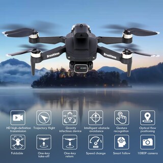 Foto 6 | Foto 6 | Drone Goolrc Con Cámara 1080p Hd Fpv Plegable Para Adultos - Venta Internacional.