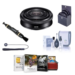 Foto 1 | Foto 1 | Lente Sony E 20 Mm F/2.8 Para Sony E Con Kit De Filtros De 49 Mm, Color Negro - Venta Internacional.