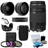 Teleobjetivo Con Zoom Canon Ef 75-300 Mm F/4-5.6 Iii Con Lente 2x - Venta Internacional.