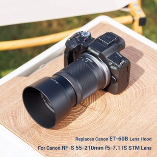 Foto 2 | Foto 2 | Parasol De Objetivo Jjc Et-60b Para Canon Rf-s 55-210 Mm F/5-7.1 Is Stm - Venta Internacional.