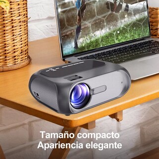 Foto 5 | Foto 5 | Proyector Profesional Portátil 4k Wifi Full Hd 1080p 9500 Lm Eo Safe Imports Esi-8747 Negro