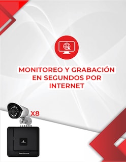 Foto 3 | Foto 3 | Kit Video Vigilancia 8 Cámaras Cctv Circuito Cerrado Bullet