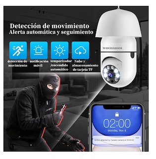 Foto 3 | Foto 3 | Cámara de Seguridad 1080p Wifi 360º